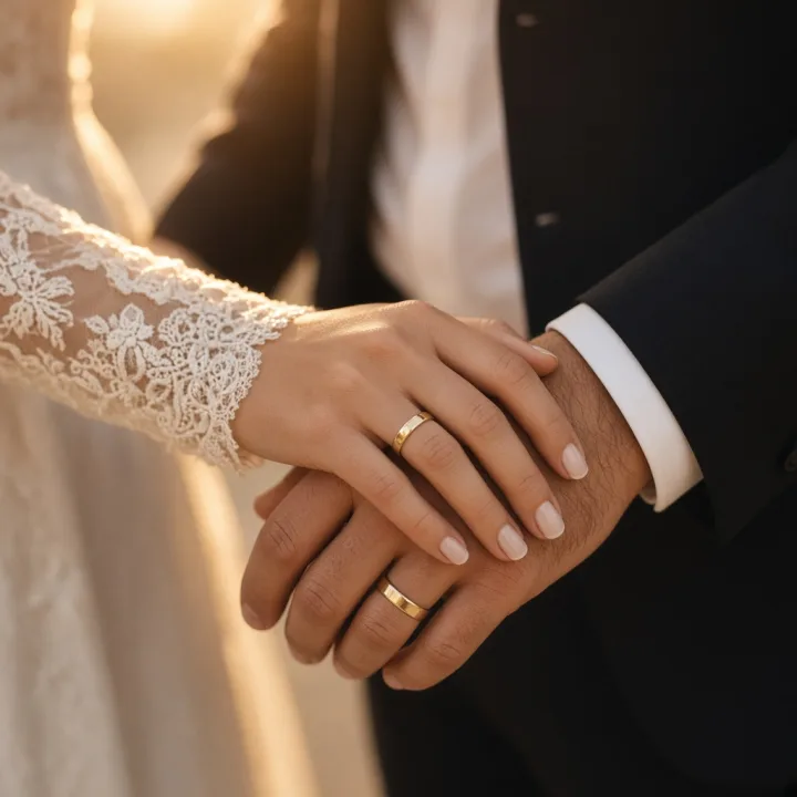 Ambiance mariage en extérieur